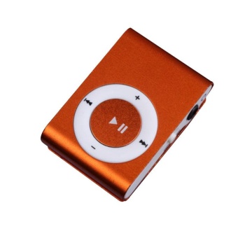 Gambar 1 8GB Support Micro SD TF Mini Clip Metal USB MP3 Music MediaPlayer OR   intl