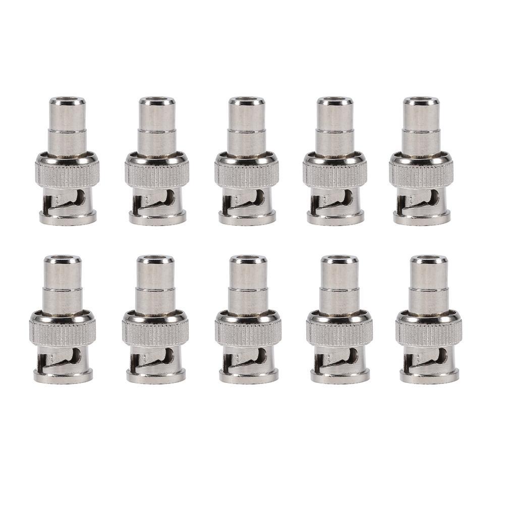 MURAH 10 Pcs BNC Male Ke AV RCA Female CONNECTOR Adapter Konektor untuk
Sistem CCTV-Intl