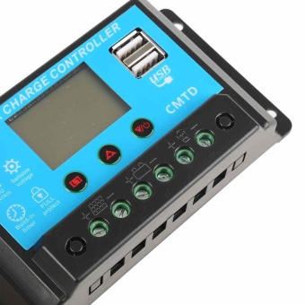 10A 12V/24V Solar Panel Charge Controller Battery Regulator DualUSB LCD Display - Intl Oktober 2019 - 4 10A 12V/24V Solar Panel Charge Controller Battery Regulator DualUSB LCD Display - intl - 4