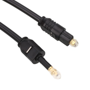 Gambar 1.5m 5ft For Toslink To Mini 3.5mm Optical SPDIF Audio Cable WireCord   intl