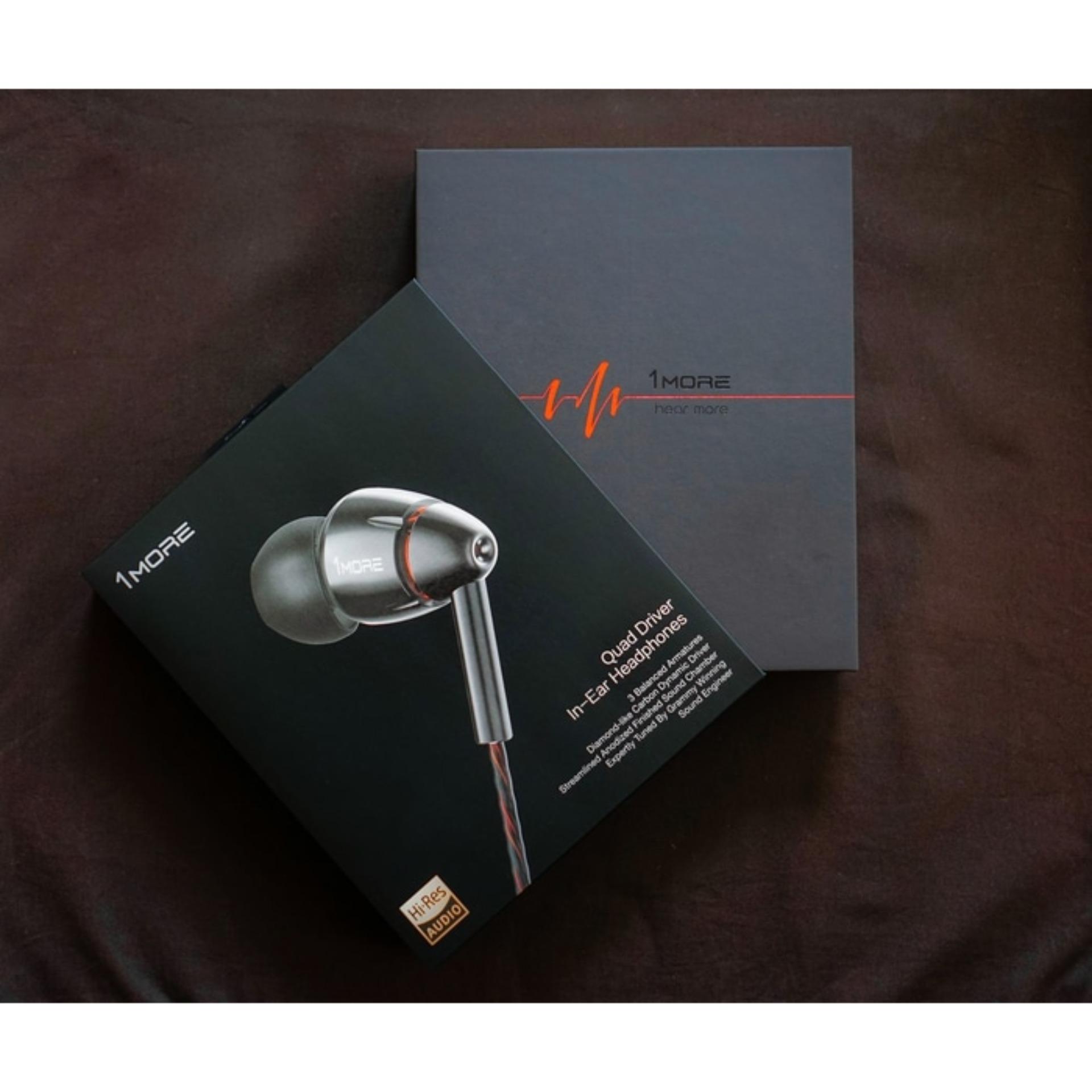 1MORE Quad Drivers In-Ear Headphones (World's First THX® Certified Headphones)