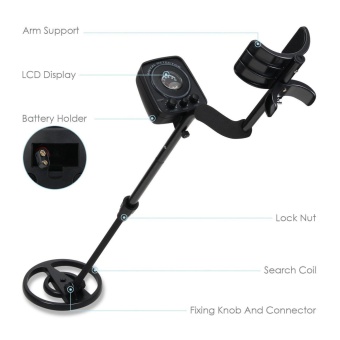 Gambar 1pc Multi functional Metal Detector Coin Pointer waterproof High sensitivity   intl