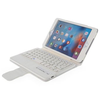 Gambar 2 in 1 Bluetooth 3.0 Keyboard PU Leather Protective Full body Casefor iPad Mini 1   2   3 with Stand Holder   intl