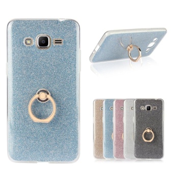 Gambar 2 in 1 Glitter Bling Prints Flexible Soft TPU Protective Case Coverwith Ring Holder Kickstand for Samsung Galaxy J2 Prime   intl