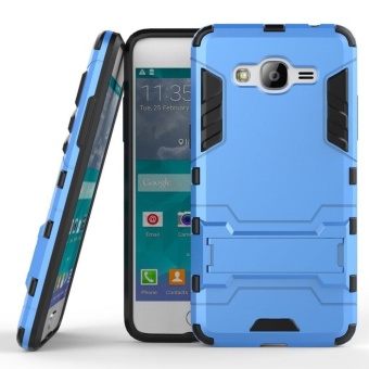 Gambar 2 in 1 Hybrid Armor Hard Back Case Stand Cover with kickstand forSamsung Galaxy Grand Prime+ Plus (2016)   Galaxy J2 Prime (2016)SM G532F 5.0 Inch   intl