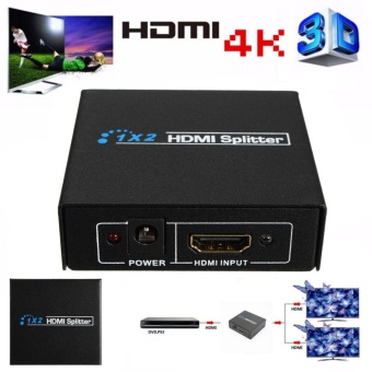 Gambar 2 Port 4K X 2K 1080P 3D HDMI Switch Switcher Selector Splitter For HDTV PS3 DVD   intl
