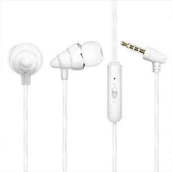 Gambar 2017 Original Earphones with Microphone Stereo Sound MetalHeadphones for Iphone Android Smartphones MP3 All 3.5mm Devices  intl
