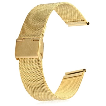 Gambar 22mm Stainless Steel Mesh Bracelet Watch Band Replacement Strap forMen Women   intl