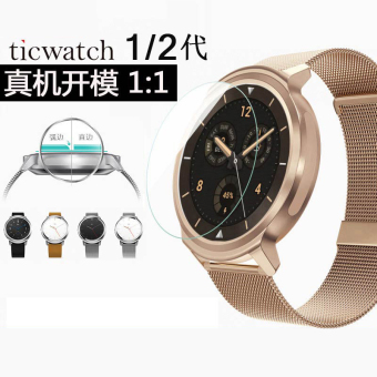 Gambar 2nfc generasi baja cerdas jam tangan jam tangan baja pelindung layar pelindung layar kaca pelindung layar