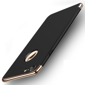 Gambar 3 dalam 1 ultra tipis Electroplated PC belakang sampul case untuk Apple iphone 6   6s 4.7 inch