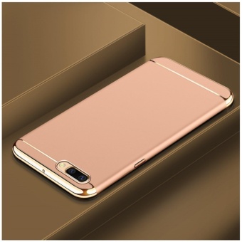 Gambar 3 In 1 Fashion Ultra Thin Matte Hard Case for For OPPO R11(gold)  intl