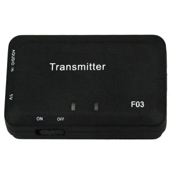 Gambar 3.5mm Bluetooth Stereo Audio Transmitter for IPHONE. TabletPC Black   intl