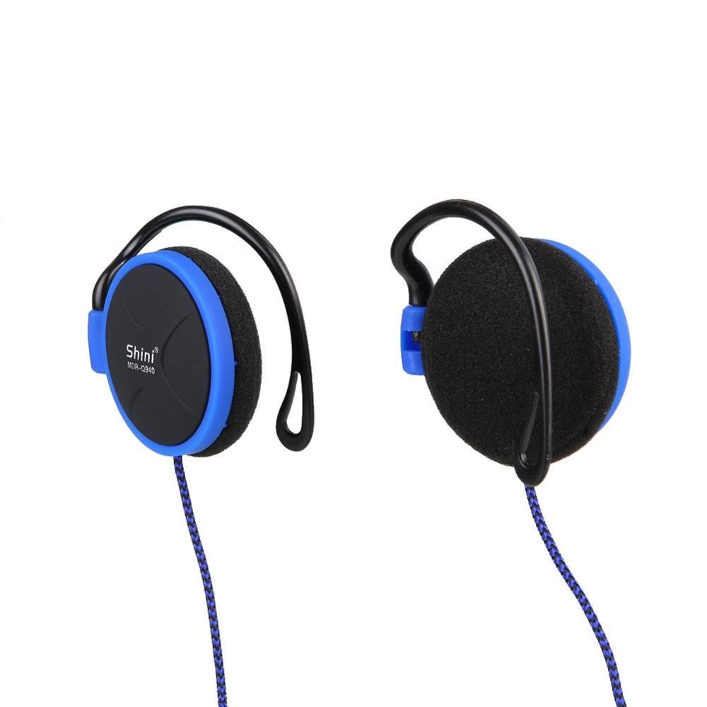 3.5mm Headset headphone EarHook Earphone untuk Mp3 komputer Smart Phones .