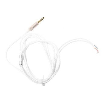 Gambar 3.5mm Jack DIY Replacement Headphone Audio Cable Maintenance WireWithout MIC   intl