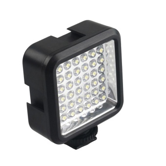 Gambar 36 LED Video Light Lamp 4W 160LM for DV Camcorder Camera + Charger  intl