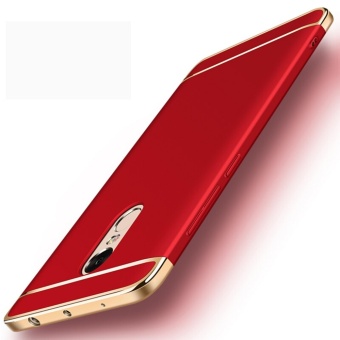 3in1 Ultra-thin Electroplated PC Back Cover Case for Xiaomi Redmi Note 4 - intl