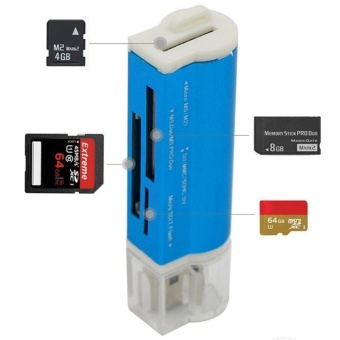 Jual 4 In 1 Multi Function USB 2.0 Lighter Shape Card Reader
AluminumAlloy Shell intl Online Review