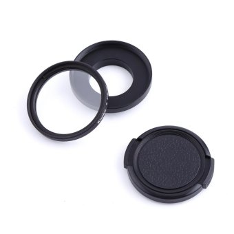 Gambar 40.5 MM Lens Set UV Filter Lens Cover Cap Camera Accessories ForGopro Hero 3 3 +  4   intl