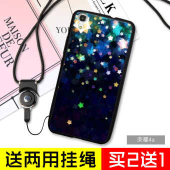 Gambar 4a telepon silikon lembut pelindung lengan lanyard