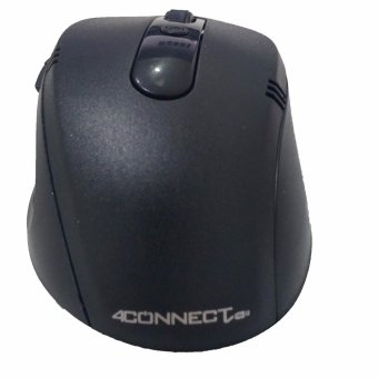 4connect Optical Wireless 2.4GHz Mouse -Black Maret 2019 - 2 4connect Optical Wireless 2.4GHz Mouse -Black - 2