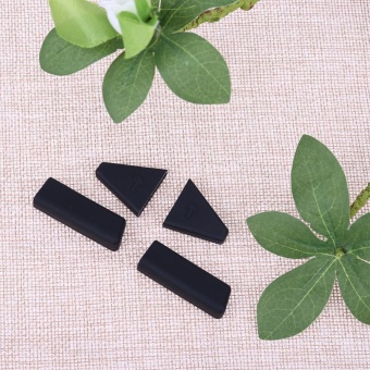 4pcs Silicone Protective Heighten Landing Feet Caps for DJI MavicPro Drone(Black) - intl