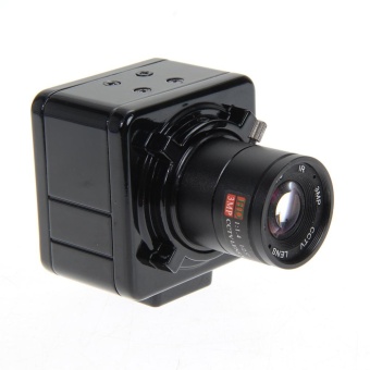 Gambar 5MP Digital Industrial Microscope Camera Lens with Cable(Black) intl