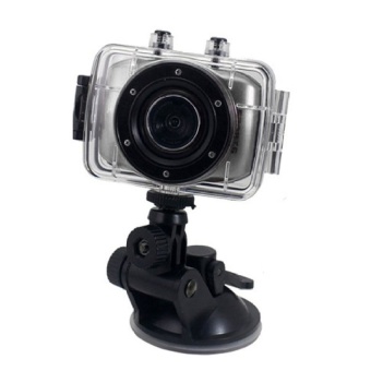 720P HD Sport Action Camera Waterproof High Definition Camcorder - Silver - intl  