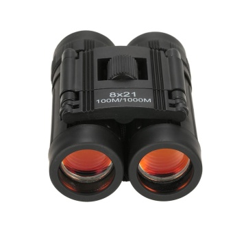 Gambar 8x21 Folding Pocket Binocular Compact Mini Roof Prism Travel Telescope Kids Binocular Gift   intl