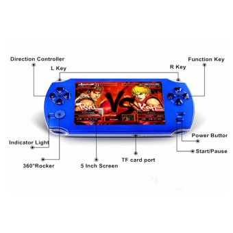 9000+ Free Games 5 Inch 8G PSP Game Player Handheld GBA ConsolesBig Screen MP3/MP4/MP5/FM/Camera (White) - Intl Pebruari 2019 - 3 9000+ Free Games 5 Inch 8G PSP Game Player Handheld GBA ConsolesBig Screen MP3/MP4/MP5/FM/Camera (White) - intl - 3