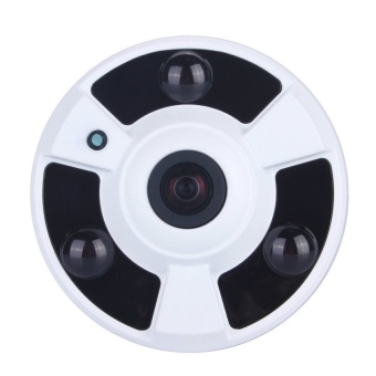 960P IP Camera (POE) Onvif Fisheye Panorama 5MP Lens IR