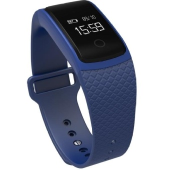 Gambar A09 0.66 Inch OLED Screen Bluetooth 4.0 IP67 WaterproofSmartBracelet With TPU Wrist Strap and Touch Press Key and BloodOxygen  Blood Pressure   Heart Rate Monitor and Pedometer andSleepMonitor and Call   SMS Information Reminder and Phone Anti   intl