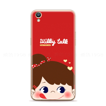 Gambar A39 oppoa57 a37 a33 jepang merah lembut gadis telepon shell