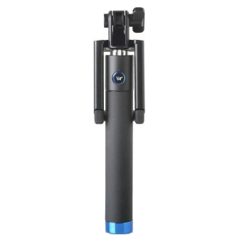 Accessory Plus Selfie Stick for Phone Camera Handheld Monopod for outerdoor (Blue)  