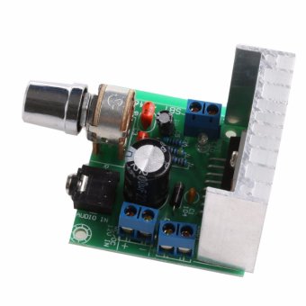 Gambar AC DC 12V TDA7297 2x15W Digital Audio Amplifier DIY KitDual Channel Module   intl