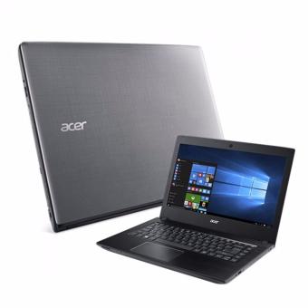 ACER E5-475G (i5-7200U, 4GB, 1TB, GTX940MX 2GB, 14", Win 10)-Steel Gray  