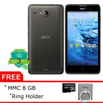Acer Liquid Z520 1/8GB Black, Free MSDT 8GB + Ring Holder  