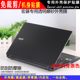 Gambar Acer v3 371 67hz 56rq 547 h 566t transparan matte shell film pelindung