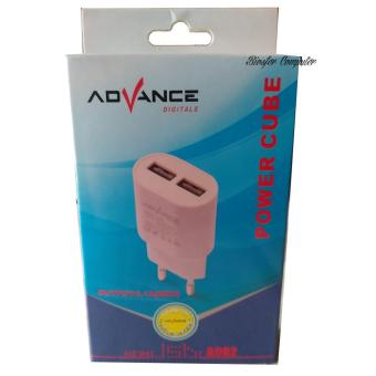 ADVANCE POWER CUBE AC02 ADAPTOR CHARGER 2 USB -2AMPERE-KABEL MICRO Juli 2019 - 4 ADVANCE POWER CUBE AC02 ADAPTOR CHARGER 2 USB -2AMPERE-KABEL MICRO - 4
