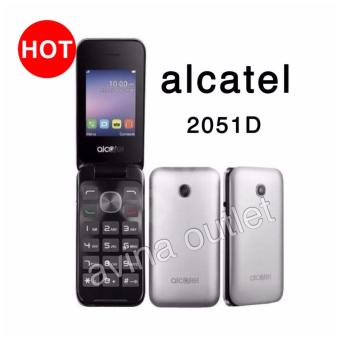 Alcatel Caramel Flip 2051d - Silver  