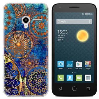 Gambar Alcatel pixi3 pixi3 dicat set ponsel dari shell ponsel
