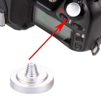 Gambar Aluminium Alloy Shutter Release Button For Fuji X100 X10 XE1Camera(silver)   intl