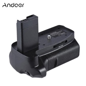 Andoer BG-1H Vertikal Grip Compatible With 2 * LP-E10 For