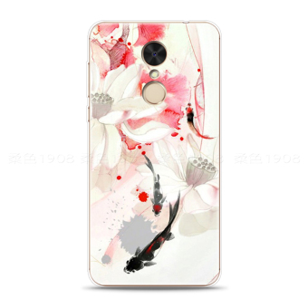 Gambar Aneh Keren 360n5 N4 retro cat air teratai lega handphone shell