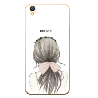 Gambar Aneh keren jepang dan korea selatan silikon yang dilukis dengan tangan gadis telepon shell soft cover