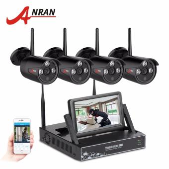 ANRAN 4CH Wifi Camera System HD 7 LCD Monitor NVR With 720P