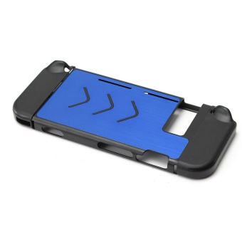 Gambar Anti slip Aluminum Case Cover Skin Shell Protective For Nintendo Switch Console dark blue   intl