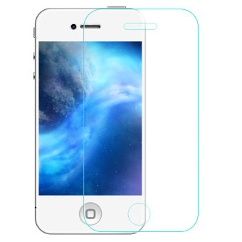 Gambar Aobn iphone4s 4S 4s high definition depan dan kaca belakang pelindung layar pelindung ponsel pelindung layar pelindung layar