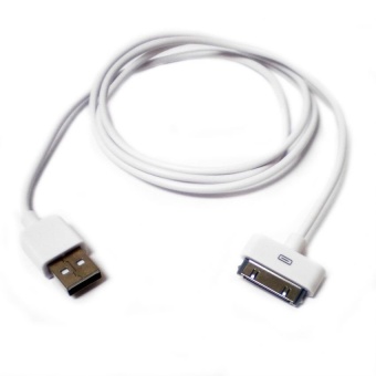 Apple Iphone 4 Kabel Data Original - Putih