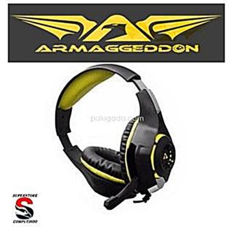 Gambar Armaggeddon Pulse 6 Gaming Headset   Kuning   Best Buy