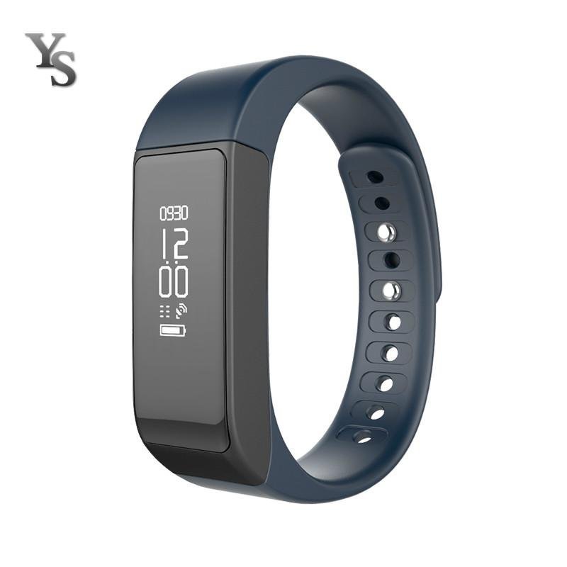 Asli Iwown I5 Plus Smart Watch Gelang IP67 Smart Bracelet Smartband Fitness Tracker Smart Bracelet Wristband Sleep Monitor-Internasional